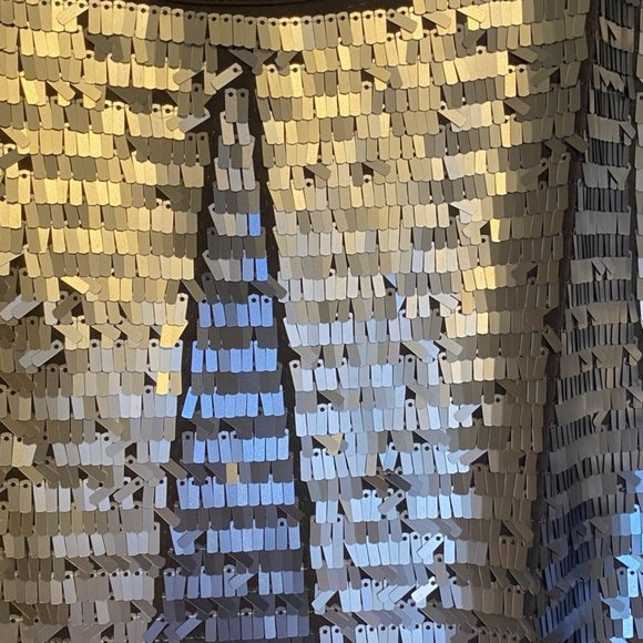 NWT! A/X Armani Exchange Women's Gray Tank Top Shirt Blouse ~ Size Small Petite - Picture 2 of 4